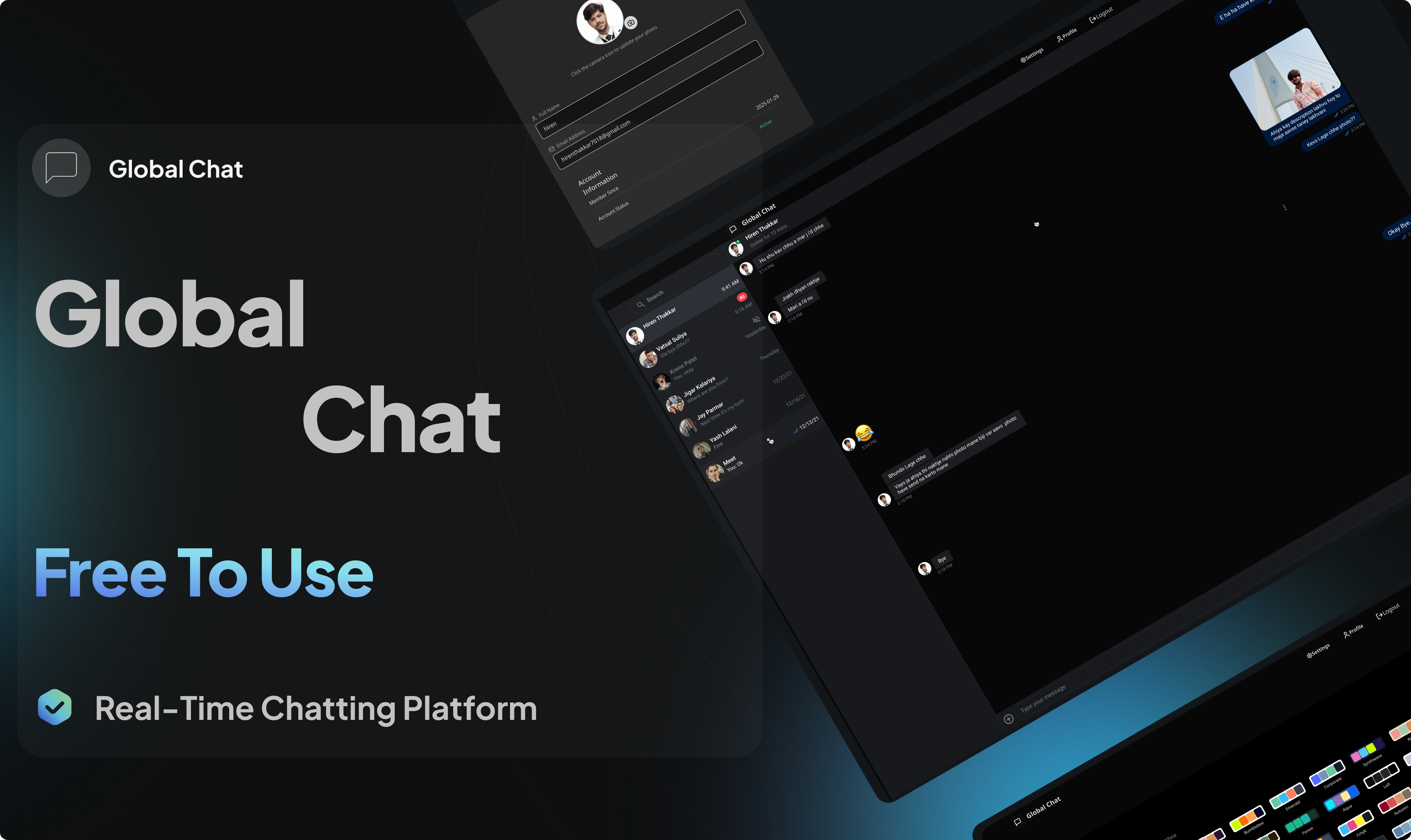 Preview of project Global Chat